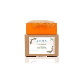 Agon 120 gr El Yapımı Doğal Kabak Lifli Kayısı Sabunu