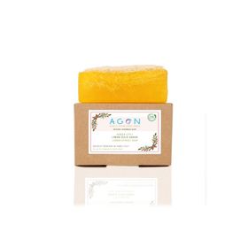 Agon 120 gr El Yapımı Doğal Kabak Lifli Limon Sabunu