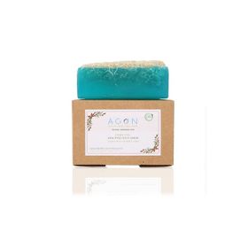 Agon 120 gr El Yapımı Doğal Kabak Lifli Okaliptus Sabunu