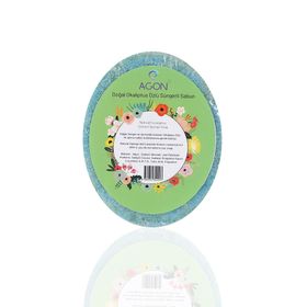 Agon 125 gr Doğal El Yapımı Okaliptus Özlü Sabunlu Vücut Duş Süngeri