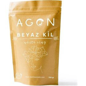 Agon Beyaz Kil 250 gr Doğal Yüz Bakım Maskesi