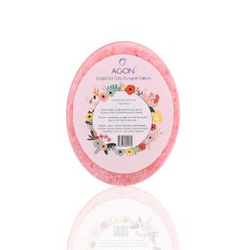 Agon Doğal El Yapımı Gül Özlü 125 gr Sabunlu Vücut Duş Süngeri