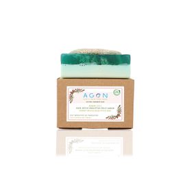 Agon Doğal Kabak Lifli Eşek Sütlü El Yapımı Okaliptus 120 gr Doğal Sabun