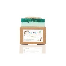 Agon Doğal Kabak Lifli Eşek Sütlü El Yapımı Okaliptus 120 gr Doğal Sabun