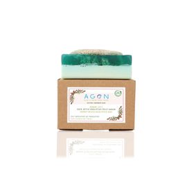 Agon Doğal Kabak Lifli Eşek Sütlü El Yapımı Okaliptus 120 gr Doğal Sabun