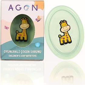 Agon Elma Ozlu El Yapimi Oyuncakli Cocuk Sabunu