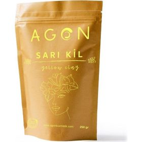 Agon Sarı Kil 250 gr Doğal Bakım Maskesi