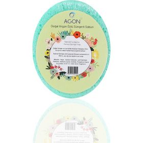 Agon SS-001-AO Doğal El Yapımı Argan Özlü Sabunlu Vücut Duş 125 gr Süngeri