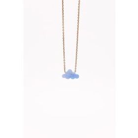 Agora Silver 925 Ayar Gümüş Opal Taşlı Bulut Kolye