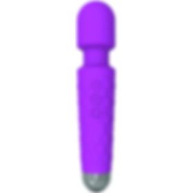 Agorshop 20 Modlu Güçlü Magic Massager Mor Masaj Aleti Vibratör