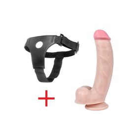 Agorshop Bruce Wills Seksi 21 cm Realistik Belden Bağlamalı Kemerli Penis