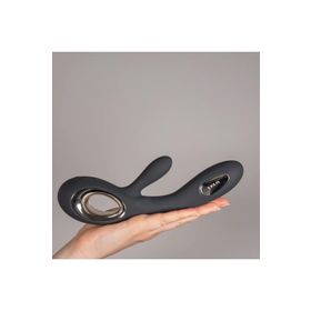 Agorshop Lelo Soraya Wave Rabbit Black Dual-Action Vibrator