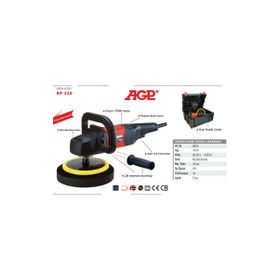AGP RP220 Polisaj Makinesi