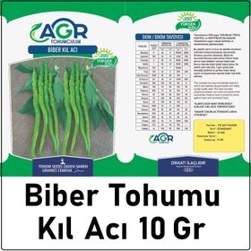 Agr 10 gr Biber Kıl Acı Tohumu
