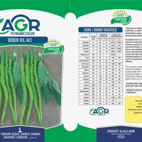 Agr 10 gr Biber Kıl Acı Tohumu