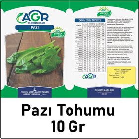 Agr 10 gr Pazı Tohumu