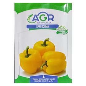 Agr 10 gr Sarı Dolma Biber Tohumu
