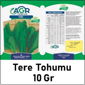 Agr 10 gr Tere Tohumu