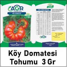 Agr 2 gr Köy Domatesi Tohumu