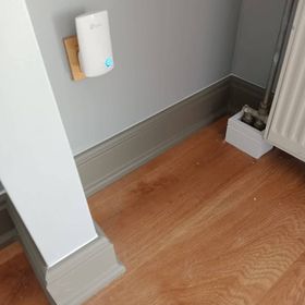 AGT 2000 Kaya Gri 12 cm MDF Parke Süpürgelik