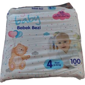 Agu Baby No:4 Maxi 100 Adet Bebek Bezi