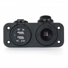 Agus Marin Tip USB ve 12 V Çakmak Şarj Soketi