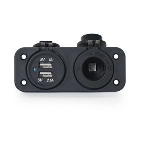Agus Marin Tip USB ve 12 V Çakmak Şarj Soketi