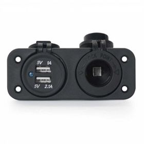 Agus Marin Tip USB ve 12 V Çakmak Şarj Soketi