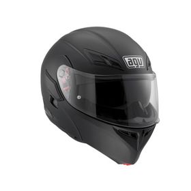 Agv Compact Plk Mat Siyah Motosiklet Kaskı