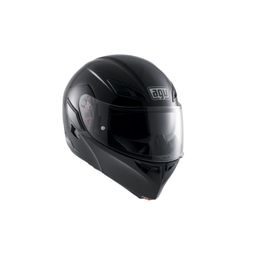 Agv Compact Plk Mat Siyah Motosiklet Kaskı