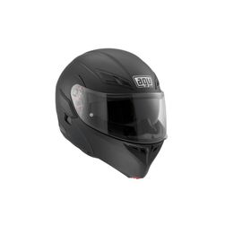 Agv Compact Plk Mat Siyah Motosiklet Kaskı
