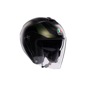 Agv Irides Sakai Mat Yeşil-Siyah Açık Kask