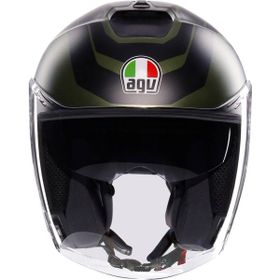 Agv Irides Sakai Matt Green Black Renkli Açık Kask