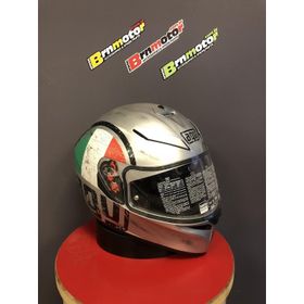 Agv K-3 Scudetto Mat Silver Kask