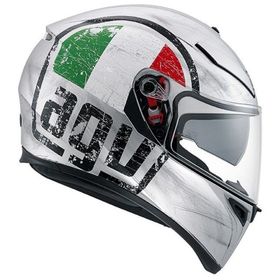 Agv K-3 Scudetto Mat Silver Kask