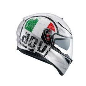 Agv K-3 Scudetto Mat Silver Kask