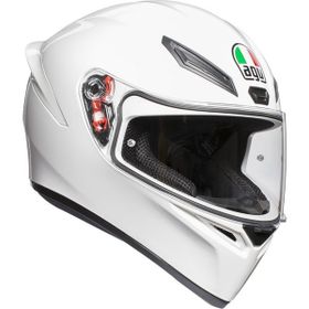 Agv K1 Solid Beyaz Kapalı Motosiklet Kask