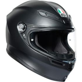 Agv K6 Mat Black Kapalı Motorsiklet Kaskı