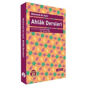 AHLÂK DERSLERI - EŞREF EDIB