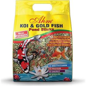 Ahm 1 kg Koi Gold Fish Mix Sticks Balık Yemi