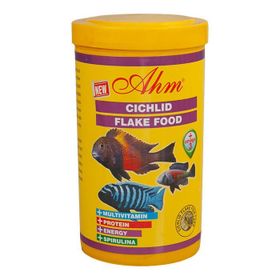 Ahm Cichlid 1000 ml Flake Food