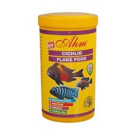 Ahm Cichlid 1000 ml Flake Food