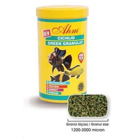Ahm Cichlid Green Granulat 100 gr Balık Yemi