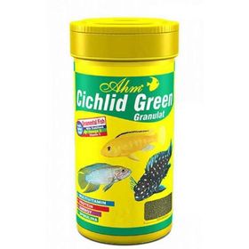 Ahm Cichlid Red/Green Granulat 1000 ml Balık Yemi
