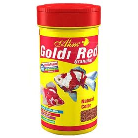 Ahm Goldi Red Ganulat 100 ml Balık Yemi