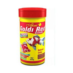 Ahm Goldi Red Ganulat 1000 ml Balık Yemi