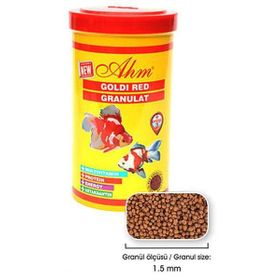 Ahm Goldi Red Granulat 100 ml Japon Balığı Yemi