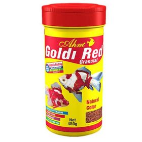 Ahm Goldi Red Granulat 250 ml Japon Balık Yemi