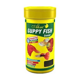 Ahm Guppy Fish Ganulat Lepistes 100 ml Balık Yemi