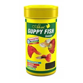 Ahm Guppy Fish Granulat Lepistes 100 ml Balık Yemi